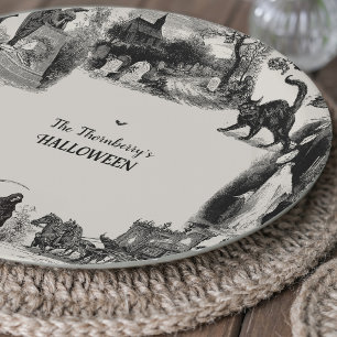 Halloween Party Paper Plates