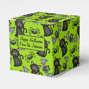 Halloween Party Personalized Favor Box
