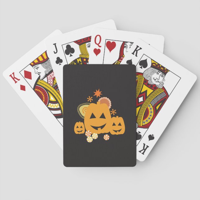 Halloween Party Poker Cards (Back)