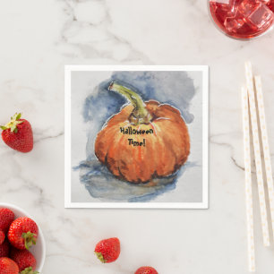 Halloween party Pumpkin Napkins