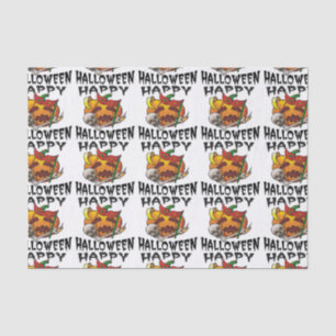 Halloween Party Pumpkin Tissue Paper