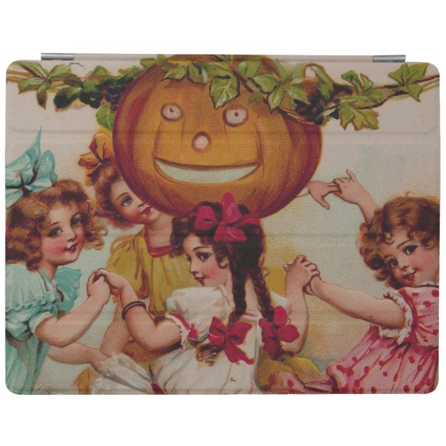 Halloween Party Pumpkin vintage iPad Smart Cover (Horizontal)