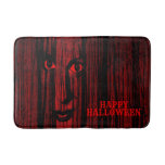 Halloween Party Red Black Gothic Evil Horror Scary Bath Mat