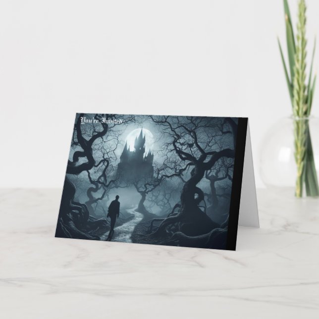 Halloween Party Rules Card (Front)