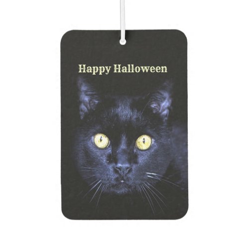 Halloween Party Scary Black Cat Horror Dark Night Air Freshener