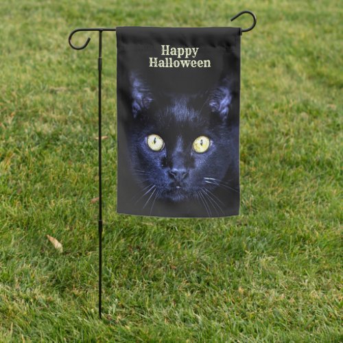 Halloween Party Scary Black Cat Horror Night Garden Flag