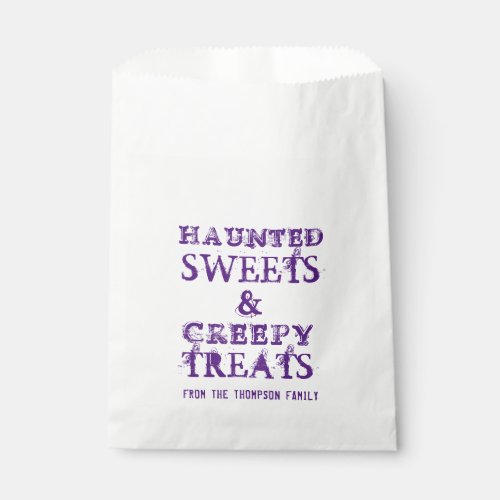 Halloween Party School Funny Cute Treat Favor Bag