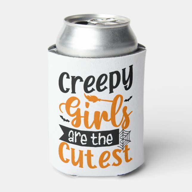 Halloween Party Shirt, Halloween Shirt, Halloween Can Cooler (Can Front)