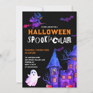 Halloween Party Spooktacular Invitation
