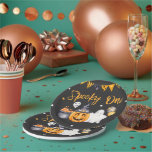 Halloween Party Spooky Celebration Birthday Paper Plates<br><div class="desc">Add a spooky touch to your celebration with our Halloween Party Spooky Celebration Birthday Paper Plates. Featuring eerie designs and vibrant Halloween-themed graphics, these plates are perfect for serving up treats at your Halloween-themed birthday party. Ideal for all ages, they combine practicality with festive style. Choose our Halloween paper plates...</div>