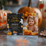 Halloween Party Spooky Celebration Birthday Photo Invitation<br><div class="desc">Get ready to spook your guests with our **Halloween Party Spooky Celebration Birthday Photo Invitation**. This customizable invitation features eerie yet festive Halloween-themed designs, perfect for setting the tone for a fun and spooky birthday celebration. With space to include a personal photo of the birthday star, this invitation combines a...</div>