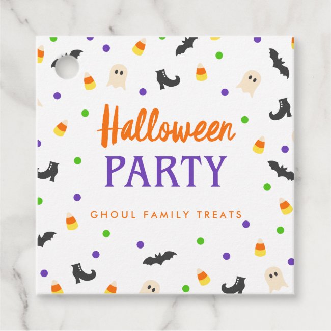 Halloween Party | Spooky Celebration | Favor Tags