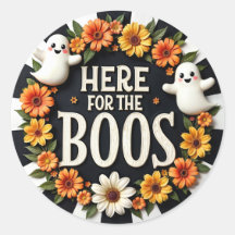 Halloween Party Supplies 'Here for the Boos'