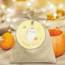 Halloween party thank you Favor Tags