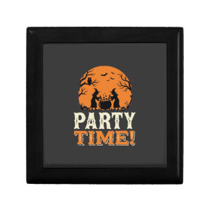Halloween Party Time Witch Cauldron Design_1 Gift Box