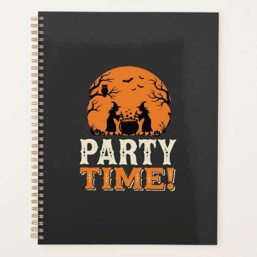 Halloween Party Time Witch Cauldron Design_1 Planner