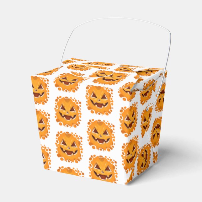 Halloween Party Treat Box (Front Side)