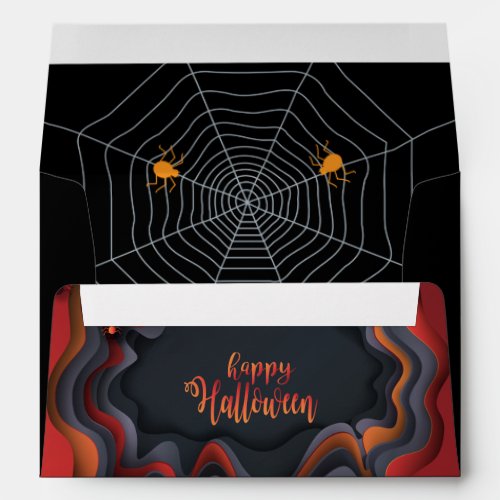 Halloween Party Treat or Trick Fun Cast Envelope