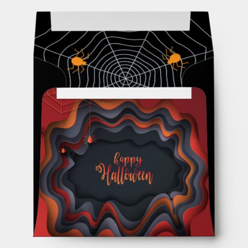 Halloween Party Treat or Trick Fun Cast Envelope