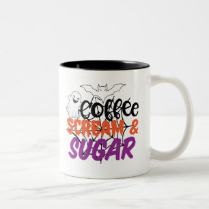Halloween Party Two-Tone Coffee Mug