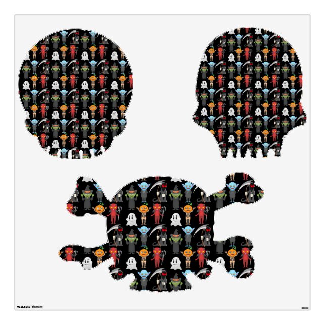 Halloween Party Wall Decals (Front)