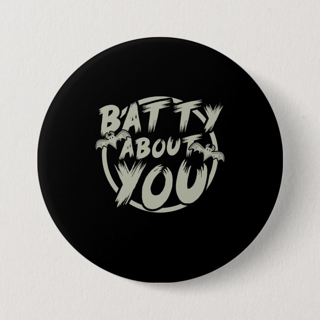 Halloween Party With You Button (Front)