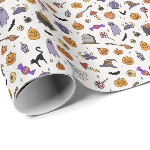 Halloween Party Wrapping Paper