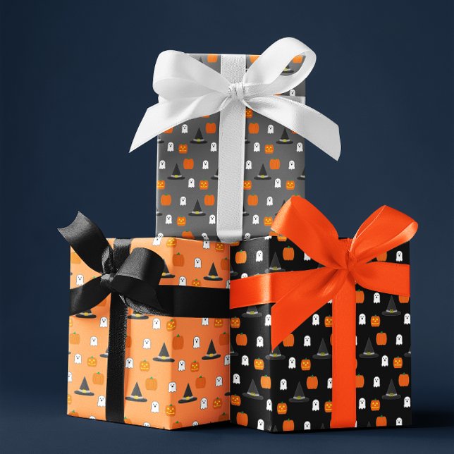 Halloween Party Wrapping Paper Sheets (Creator Uploaded)