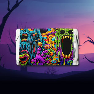 Halloween Party Zombie and Monsters Hershey's Miniatures