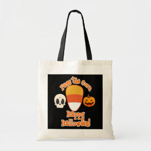 Halloween Pass The Corn Tote Bag
