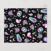 Halloween pastel gothic apothecary and graveyard (Back)