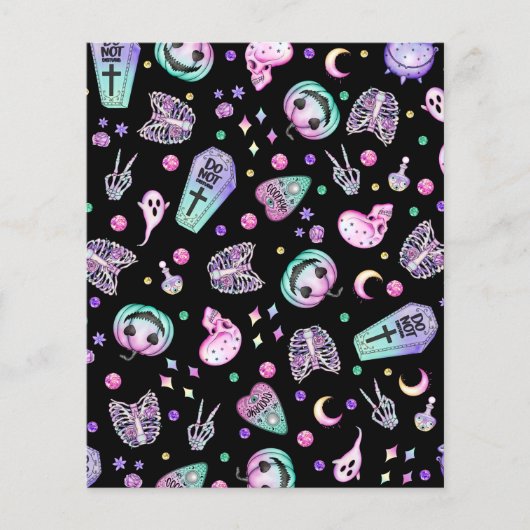 Halloween pastel gothic apothecary and graveyard (Front)