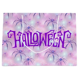 Halloween Pastel Spiders 