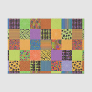 Halloween Patchwork Tissue Paper