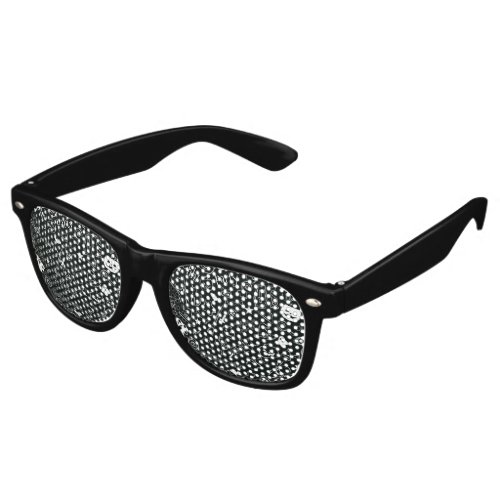 Halloween Pattern 1 Retro Sunglasses