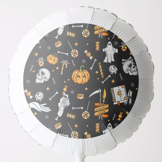 Halloween Pattern 2 Balloon (Front)