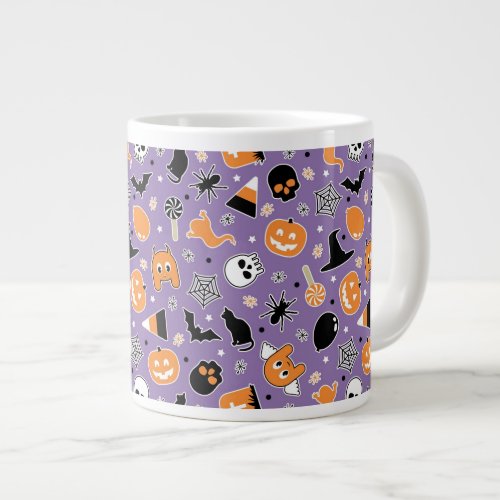 Halloween Pattern 3 Giant Coffee Mug