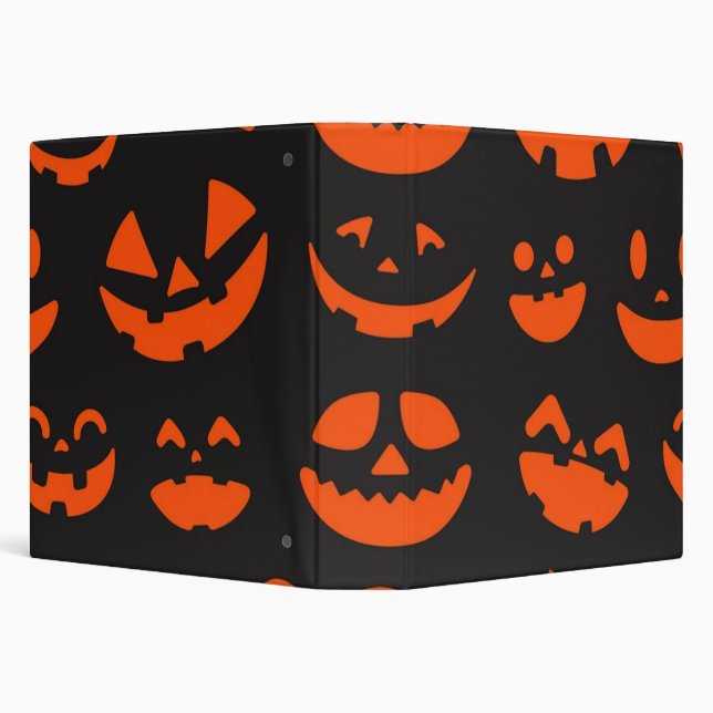 Halloween pattern 3 ring binder (Background)