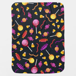 Halloween pattern baby blanket