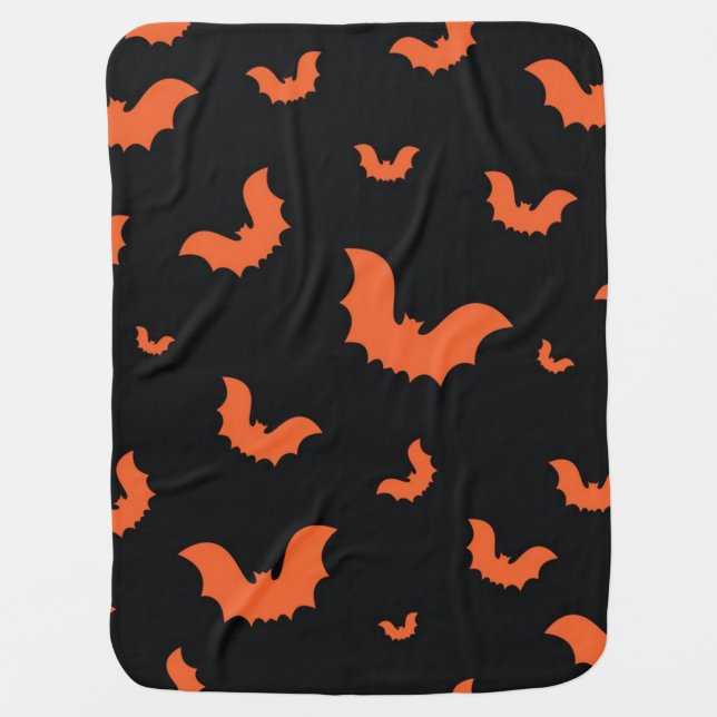 Halloween pattern baby blanket (Front)