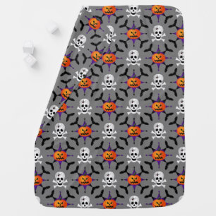 Halloween Pattern Baby Blanket