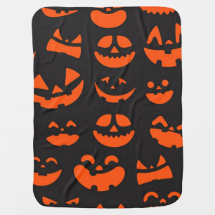 Halloween pattern baby blanket
