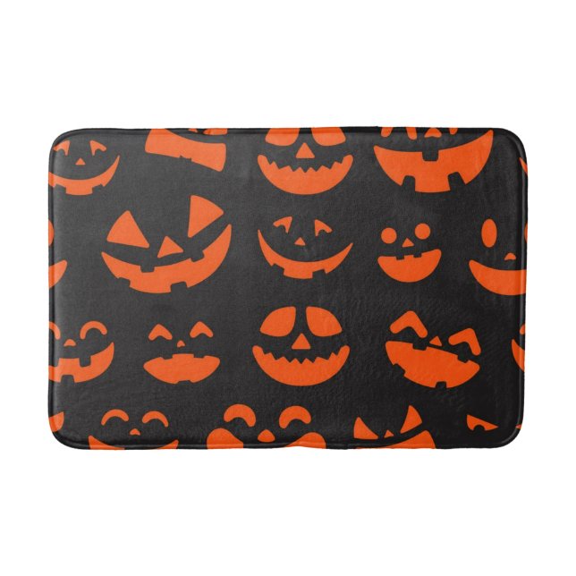 Halloween pattern bath mat (Front)