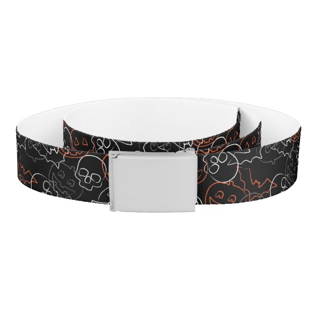 Halloween Pattern Belt (Coil)