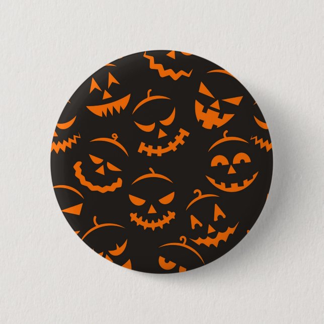 Halloween pattern button (Front)