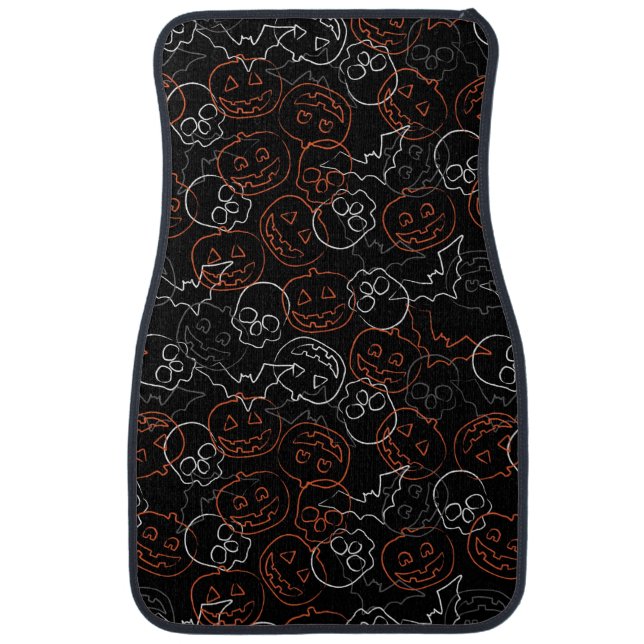Halloween Pattern Car Mat (Front)
