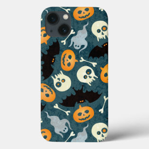 Halloween pattern iPhone 13 case