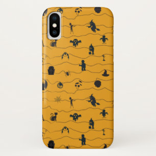 Halloween Pattern iPhone X Case