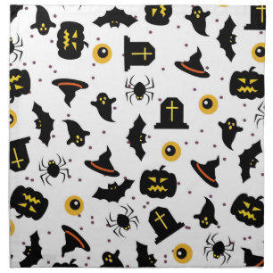Halloween Pattern Cloth Napkin