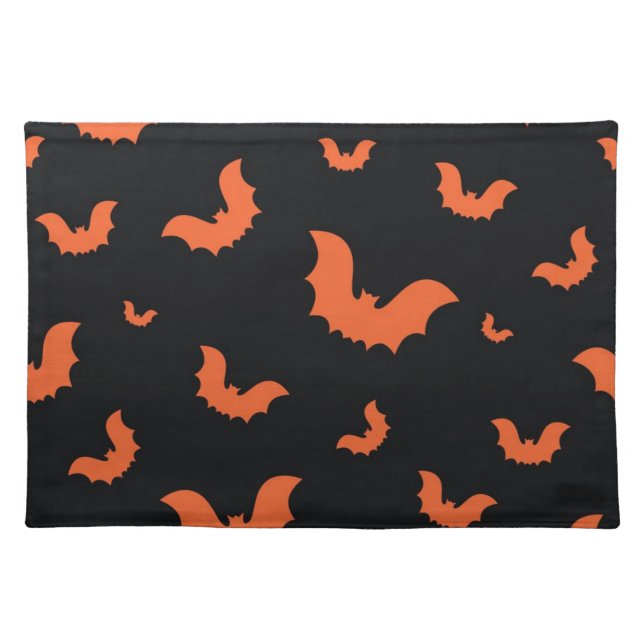 Halloween pattern cloth placemat (Front)